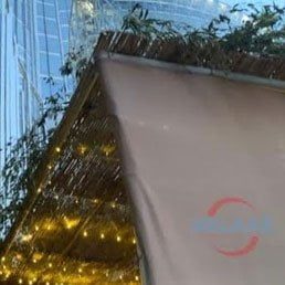 Sukkah Built Outside Burj Khalifa – The World’s Tallest Building – In Dubai