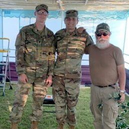 PHOTOS: Chaplain Dovid Egert and others build Sukkah at Fort Hood, Texas