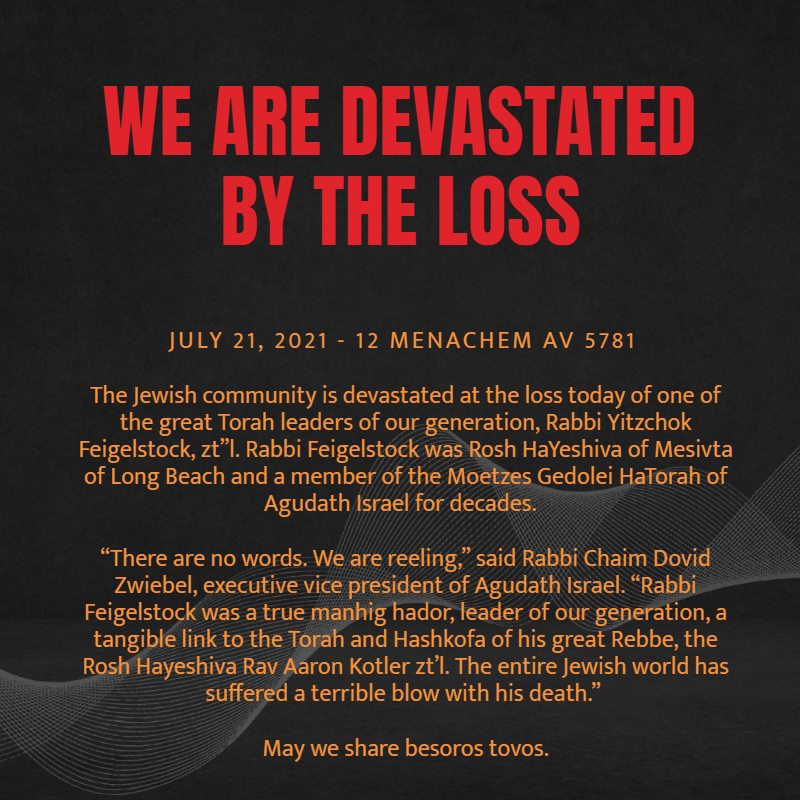 We Are Devastated By The Loss 1