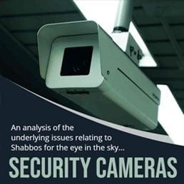 An Analysis of the Underlying Issues Relating to Shabbos for the Eye in the Sky… Security Cameras 5 An Analysis of the Underlying Issues Relating to Shabbos for the Eye in the Sky… Security Cameras