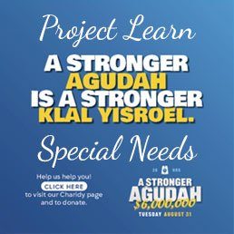 Project Learn for Special Needs from Agudas Yisroel