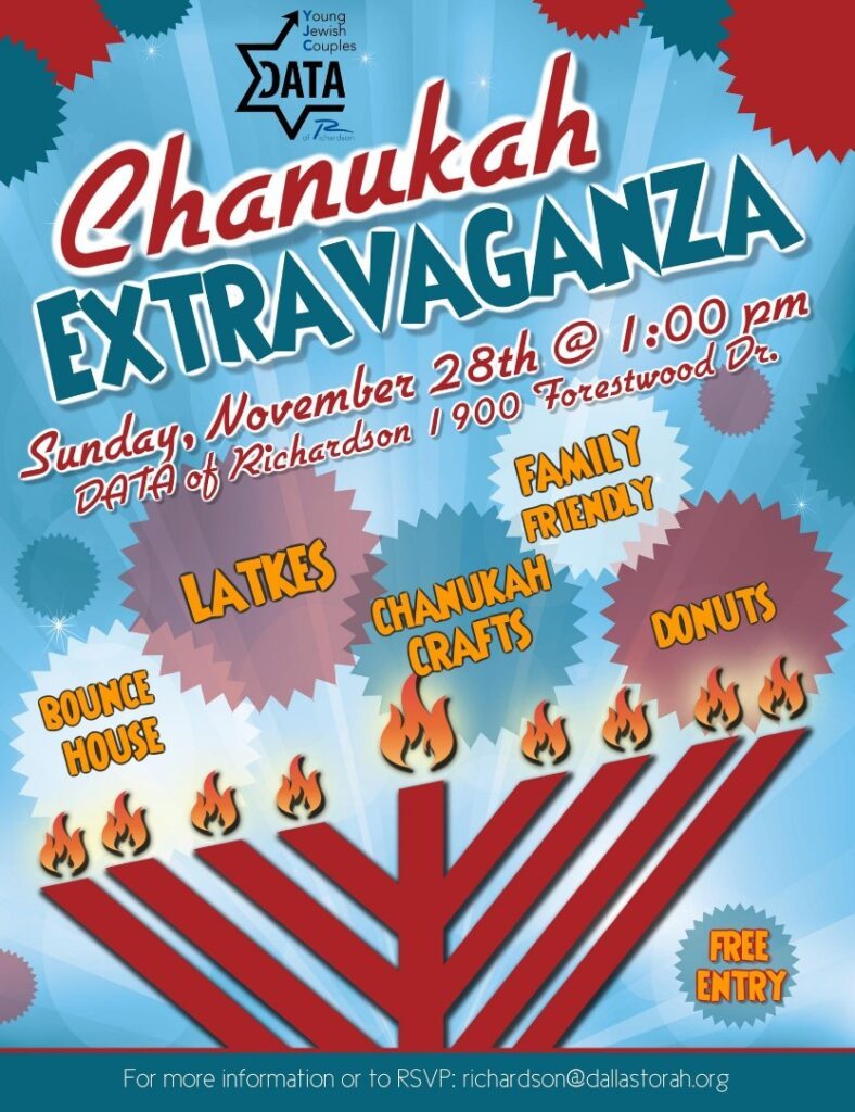 DATA of Richardson Chanukah Extravaganza