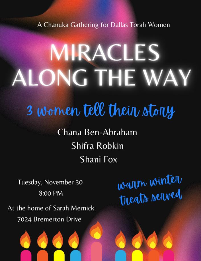 Miracles Along the Way: Three Women Tell Their Story 1