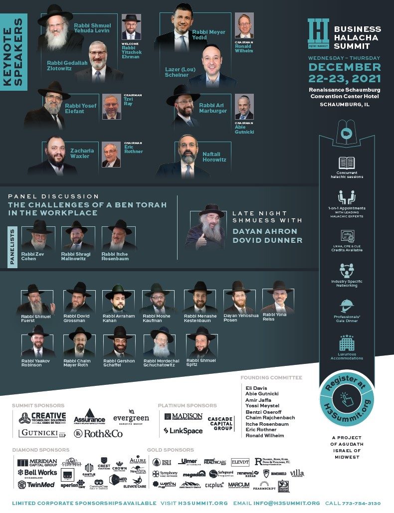 H3 Business Halacha Summit 1