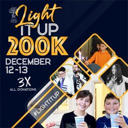 Light it Up $200,000 for JLC