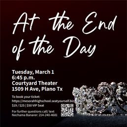 At the End of the Day: Mesorah High School for Girls Production