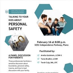 Talking to Your Kids About Personal Safety