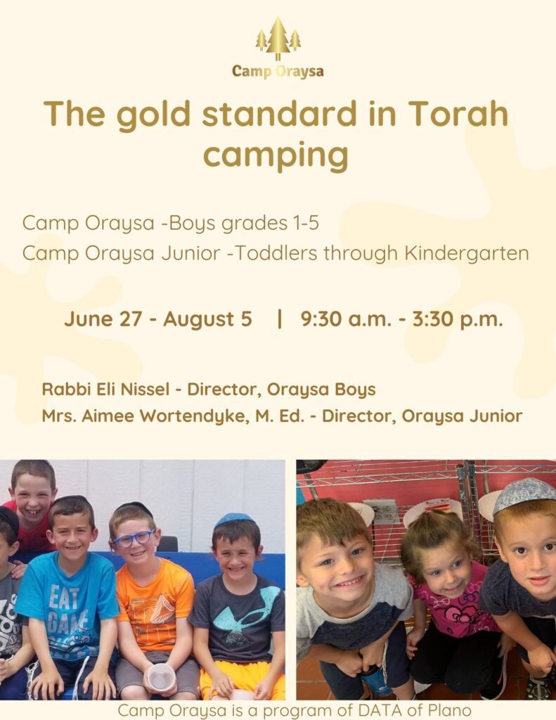 Camp Oraysa: The Gold Standard in Torah Camping