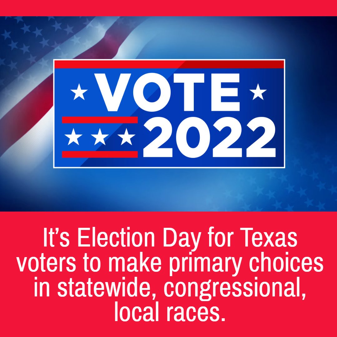 Texas Primary Election Day - DOJLife.com 2024