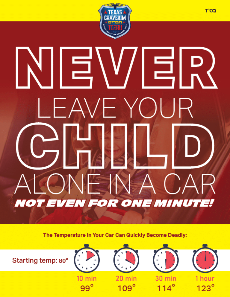 Never Leave Your Child Alone in a Car – DOJLife.com