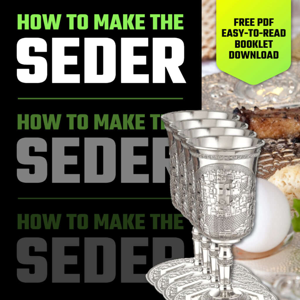 How-To-Make the Seder: Free PDF Booklet Download