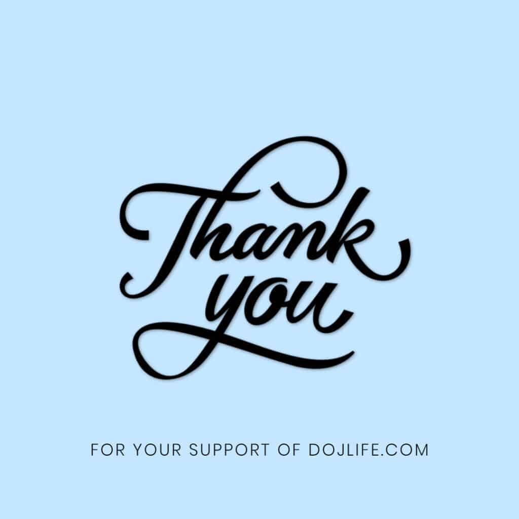 Thank you for your support!