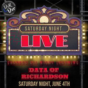Saturday Night Live: Shavuos All Night Learning with DATA of Richardson