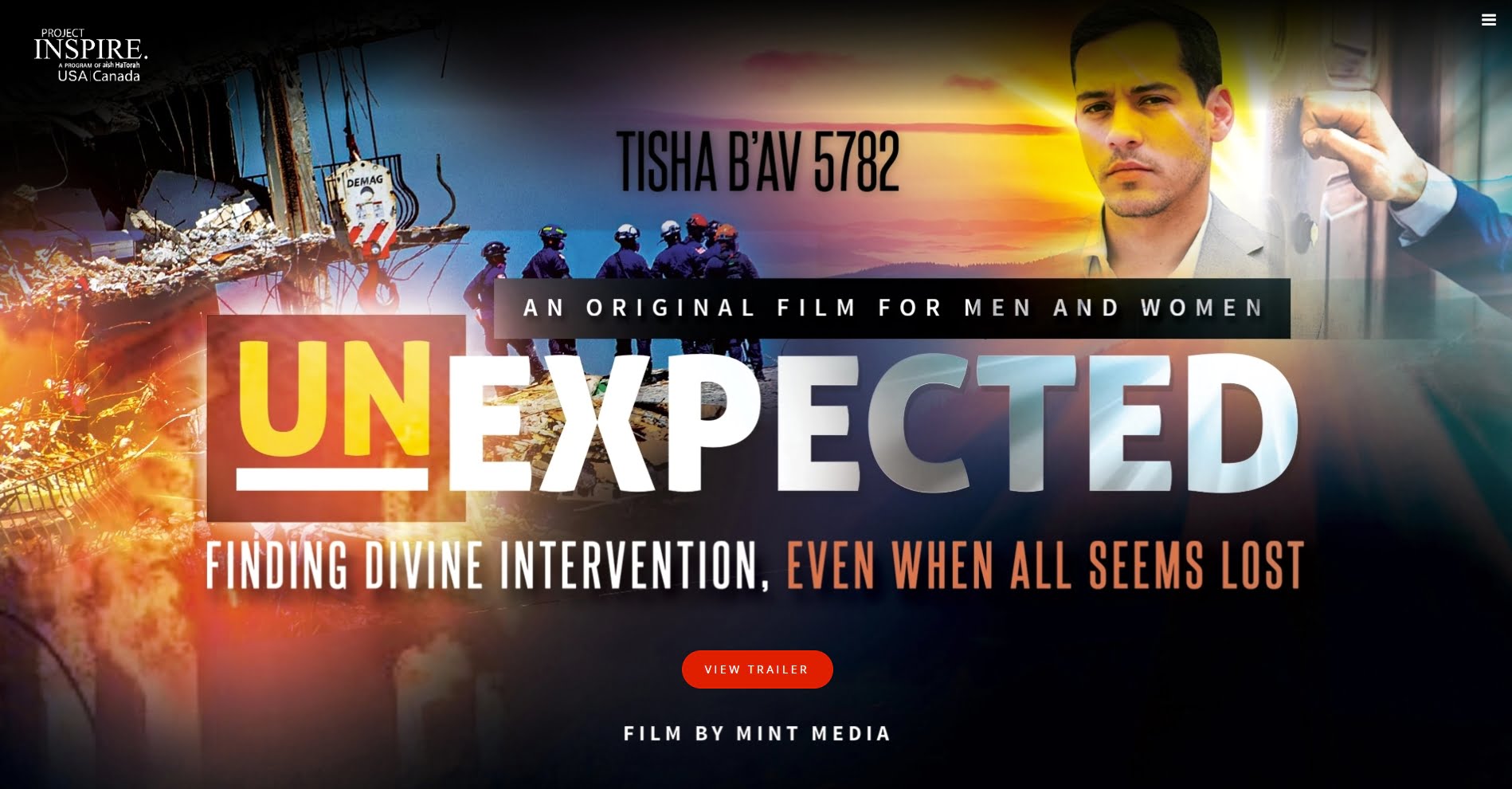 Project Inspire Tisha B'Av 5782 Unexpected Finding Divine