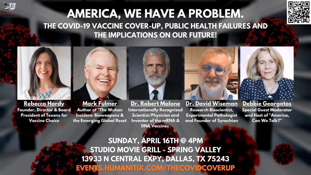 America, We Have a Problem. The COVID-19 Vaccine Cover-Up, Public Health Failures and the Implications on Our Future!