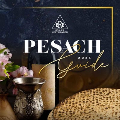 CRC Guide to Passover 2023
