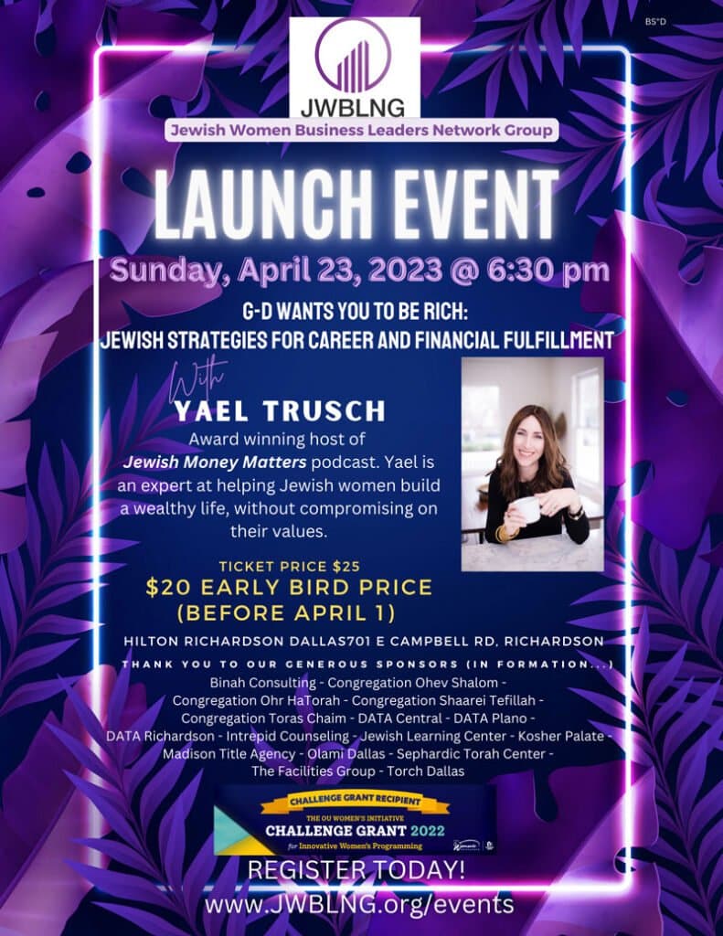 JWBLNG Launch Event with Yael Trusch 1