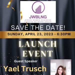Save the Date: JWBLNG Launch Event