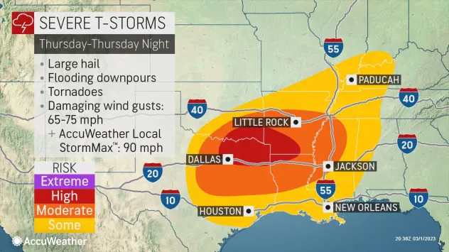 Not a Drill: Thursday Afternoon - Be Prepared for Damaging Winds, Hail, and Tornados