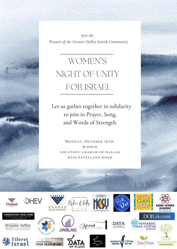 Women's Night of Unity for Israel