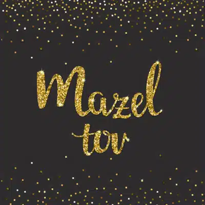 Mazel Tov to Pinchas & Tricia Sutkin: L’Chaim Tonight