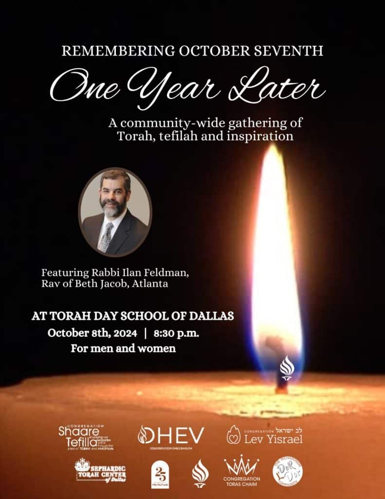 Remembering October 7th: One Year Later
