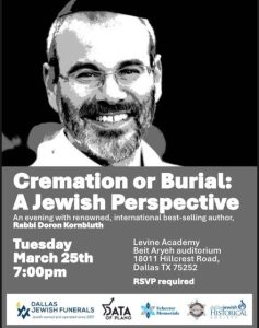 Cremation or Burial: A Jewish Perspective 11 Cremation or Burial: A Jewish Perspective
