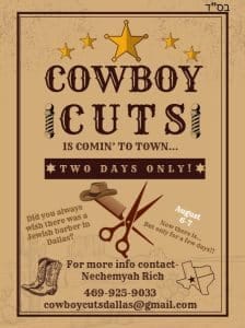 Cowboy Cuts is Coming: August 6-7