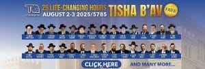 Don’t Miss These Torah AnyTimeTisha B’av Live Streams 