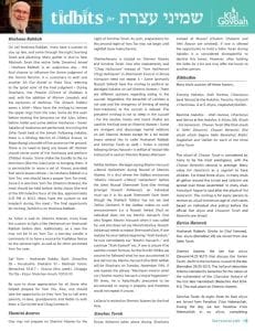 Tidbits on Shemini Atzeres