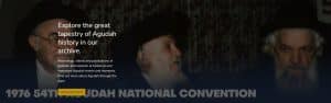 AMAZING TO SEE: A Window Into History – Agudah’s New Online Archive Brings Decades of Torah Leadership to the Public
