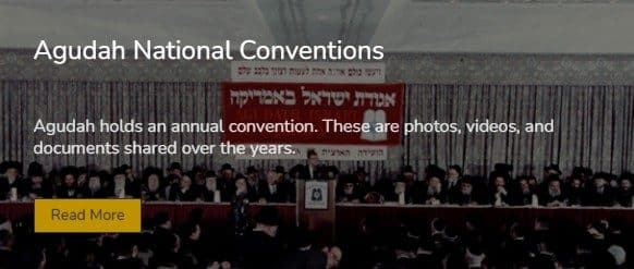 AMAZING TO SEE: A Window Into History - Agudah’s New Online Archive Brings Decades of Torah Leadership to the Public  2