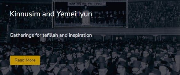 AMAZING TO SEE: A Window Into History - Agudah’s New Online Archive Brings Decades of Torah Leadership to the Public  5